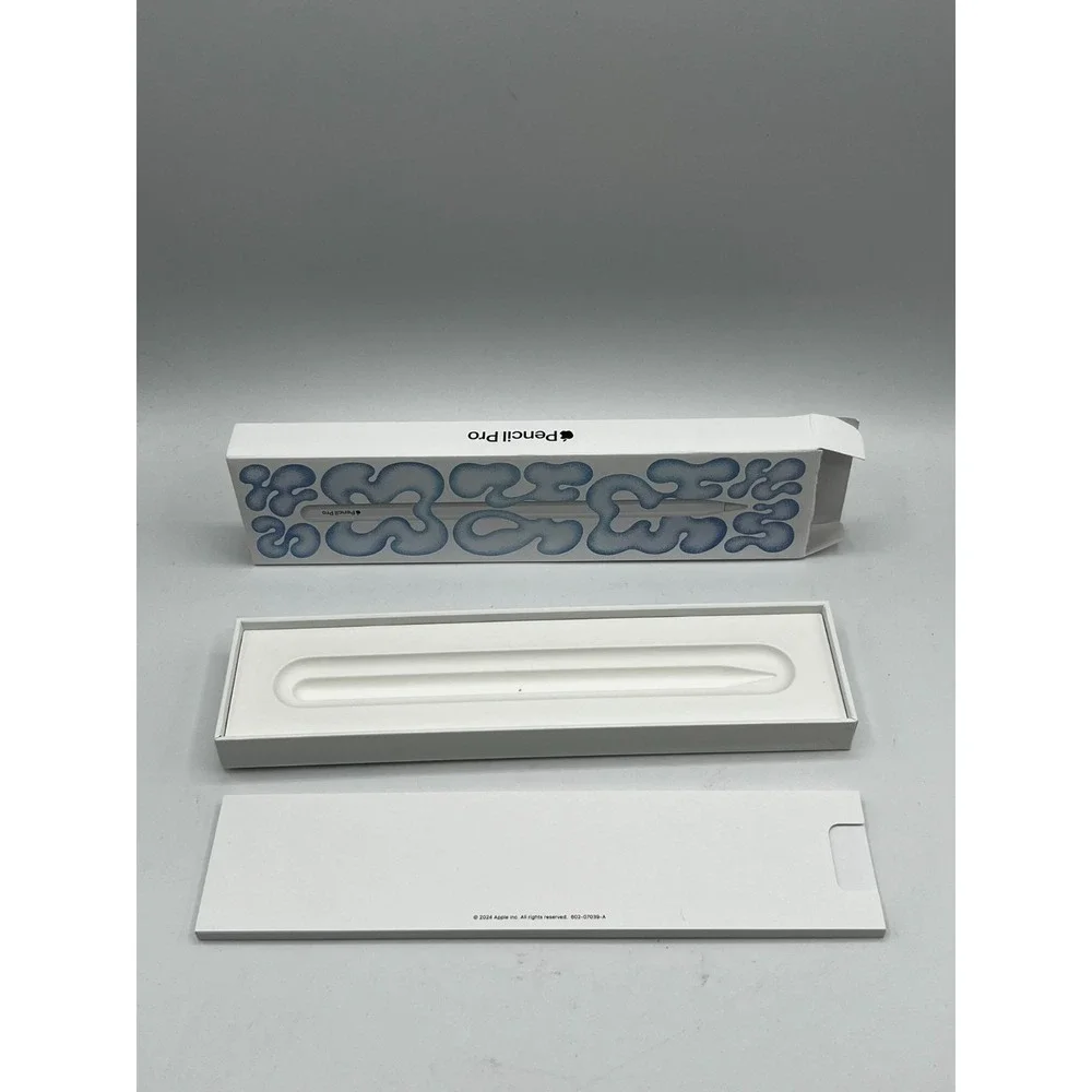 Apple Pencil Pro A2538 for Ipad Pro M4 & iPad Air M2 + Insert BOX ONLY NO PENCIL
